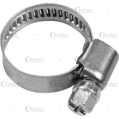 ABRAÇADEIRAS DE MANGUEIRA, W2, INOXIDÁVEL, FAIXA DE 20 A 32 MM, LARGURA DE 9 MM