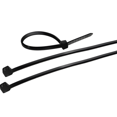 ABRAÇADEIRA FIVELA PRETO 3.6*140 (100UNI)