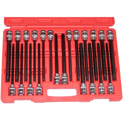JG CH CX LONGAS CULASSAS XZN,ALLEN,TORX & RIBE  22PCS