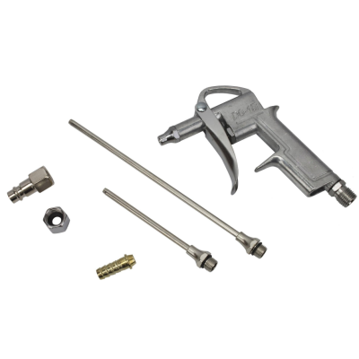 PISTOLA AR COMPRIMIDO EM ALUMINIO FUNDIDO C  3 PONTAS