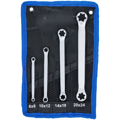 JG CH LUNETA TORX E"  E6 x E8 - E20 x E24  (4PCS)"