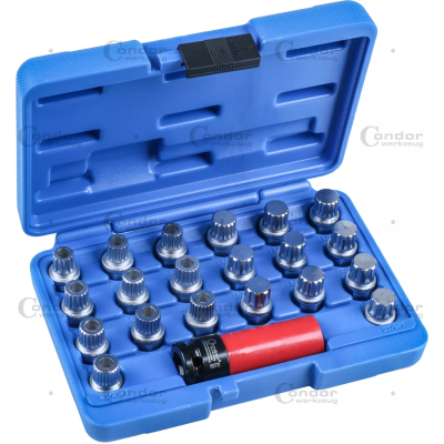 KIT CH ESPECIAL P  FECHADURA DE ARO, BMW MINI 21PCS